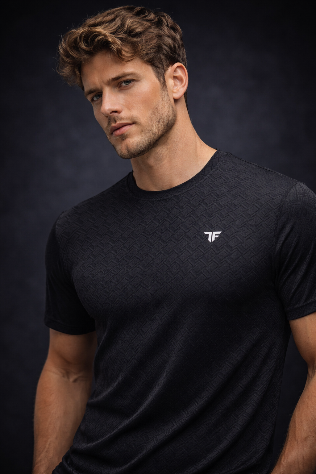 ProFlex Jet Black Active Tee
