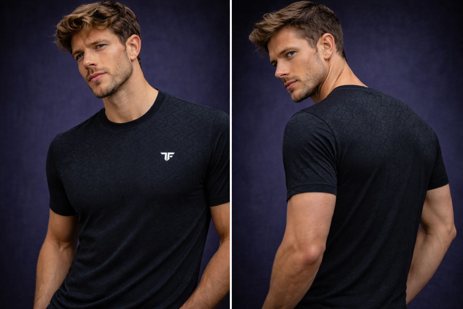 ProFlex Jet Black Active Tee