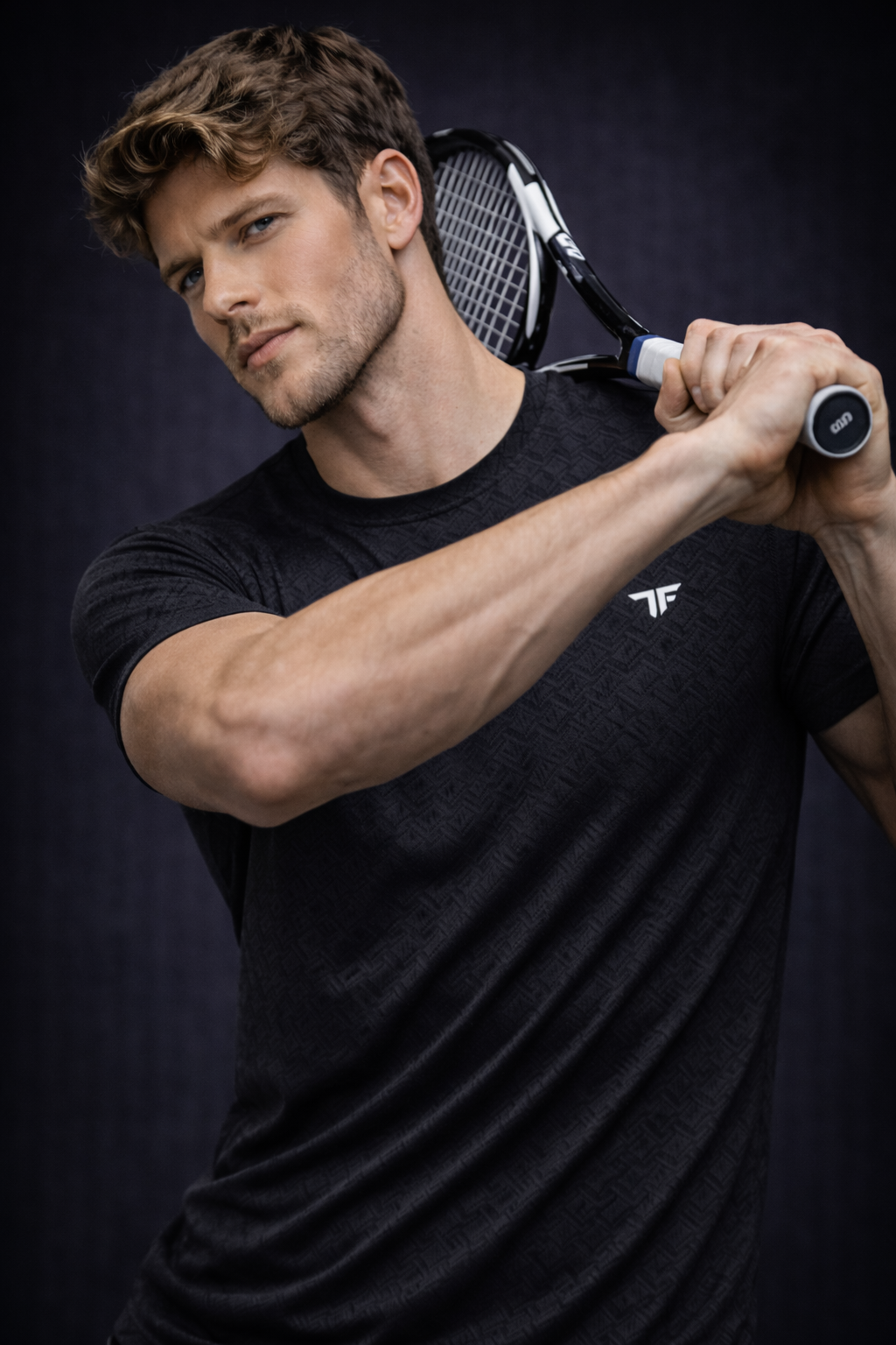 ProFlex Jet Black Active Tee